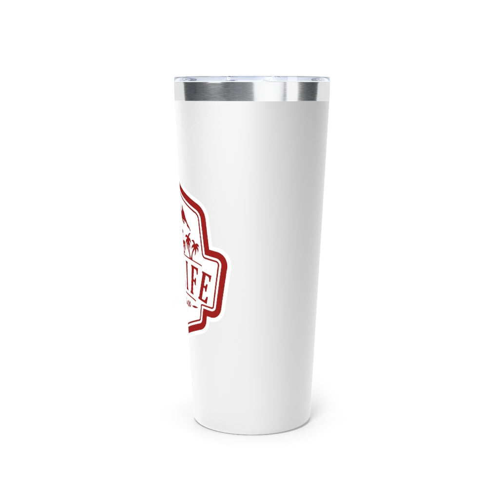 Bus Life Adventure Logo - Copper Vacuum Insulated Tumbler, 22oz