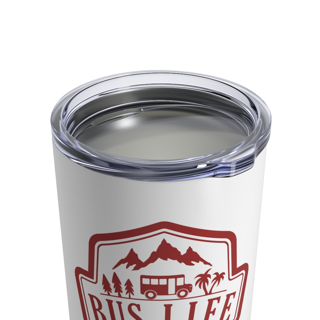 Bus Life Adventure Logo - Tumbler 10oz