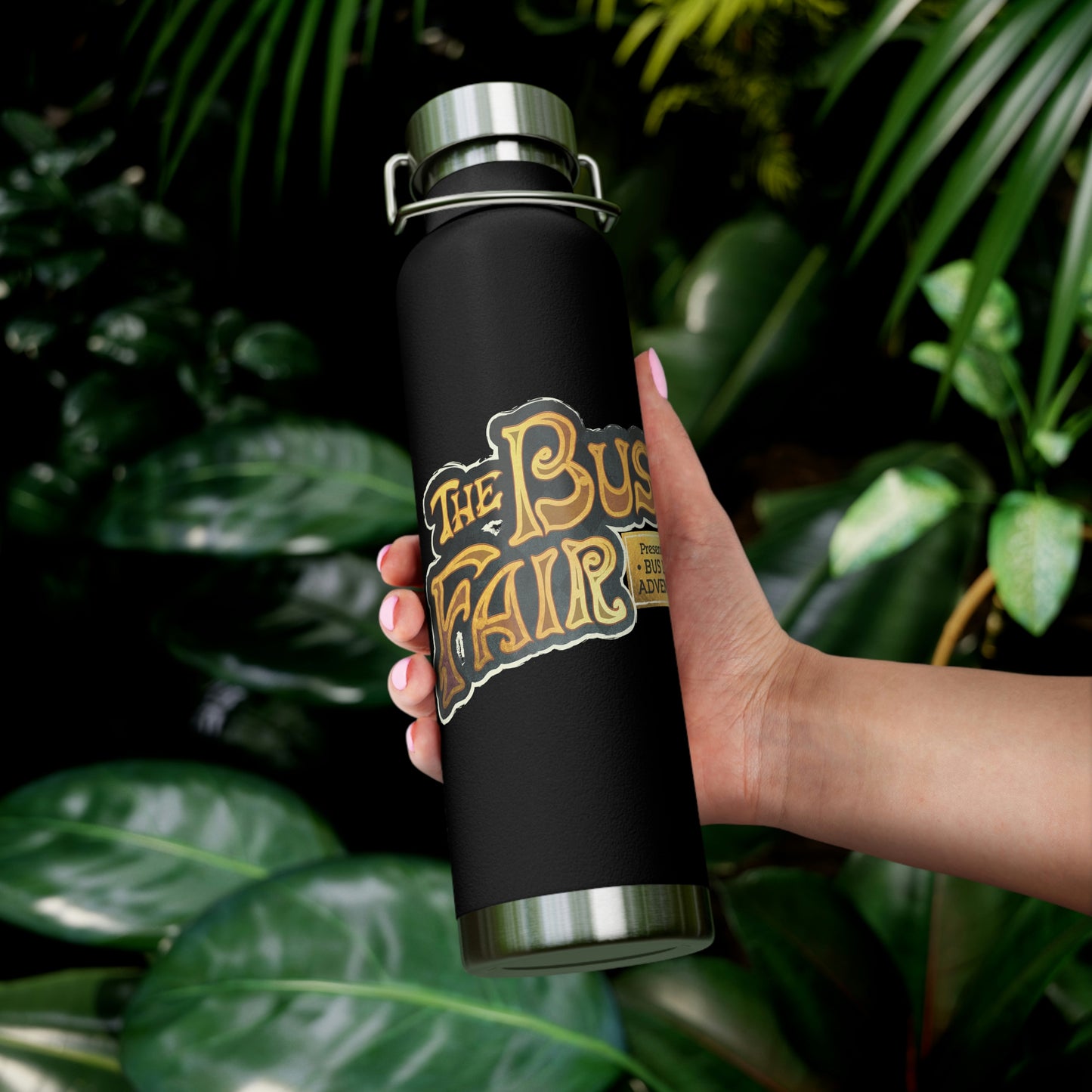 The Bus Fair Logo 22oz Vacuum Insulated Bottle