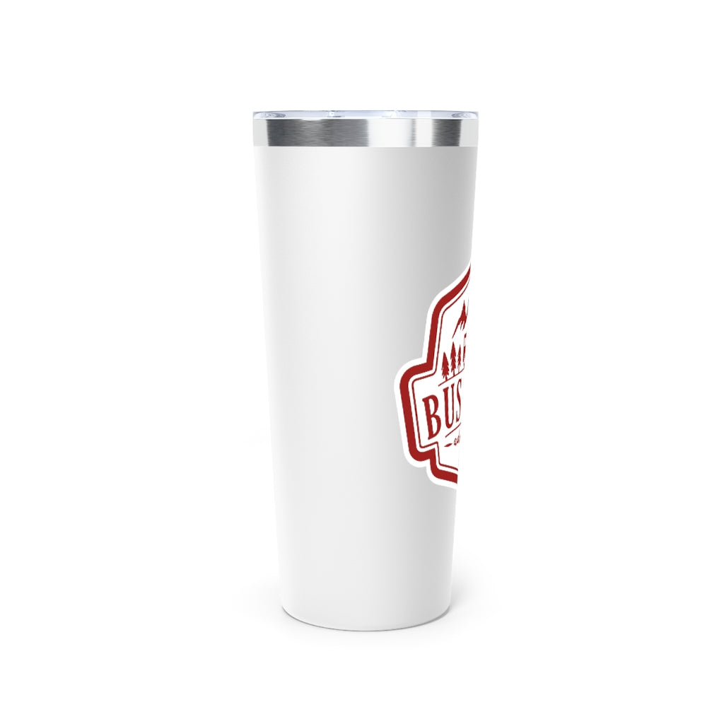 Bus Life Adventure Logo - Copper Vacuum Insulated Tumbler, 22oz