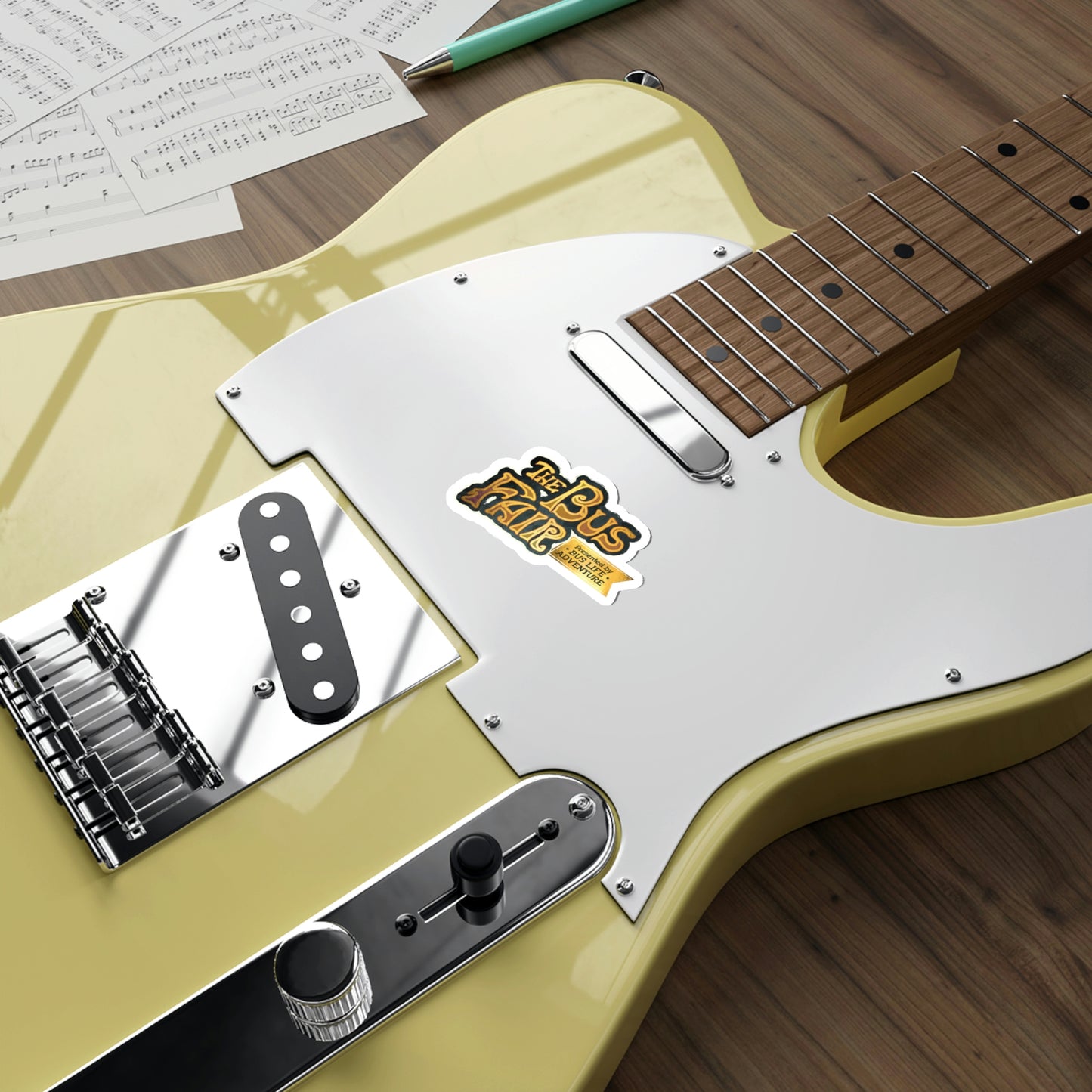 The Bus Fair Logo Die-Cut Sticker