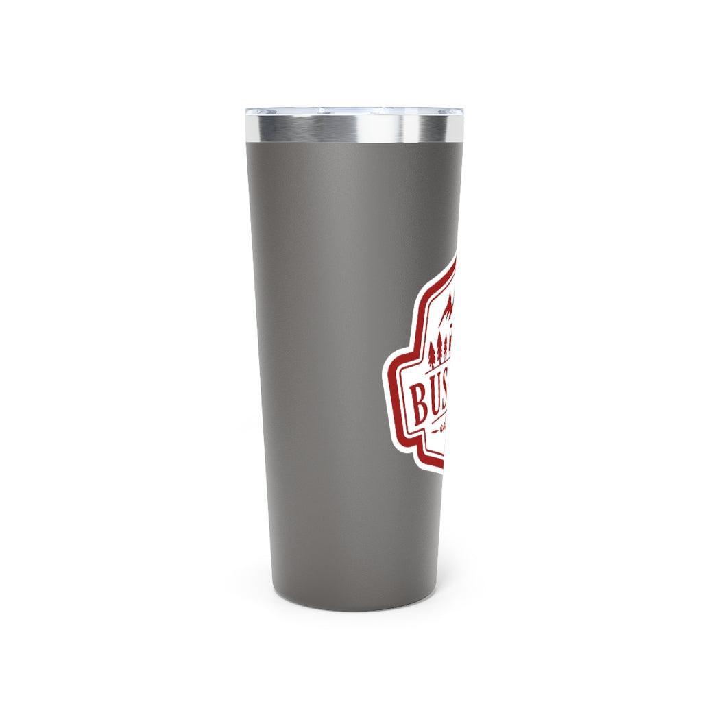 Bus Life Adventure Logo - Copper Vacuum Insulated Tumbler, 22oz