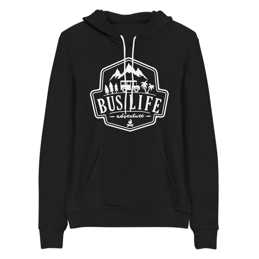 Bus Life Adventure Logo Reverse - Unisex hoodie