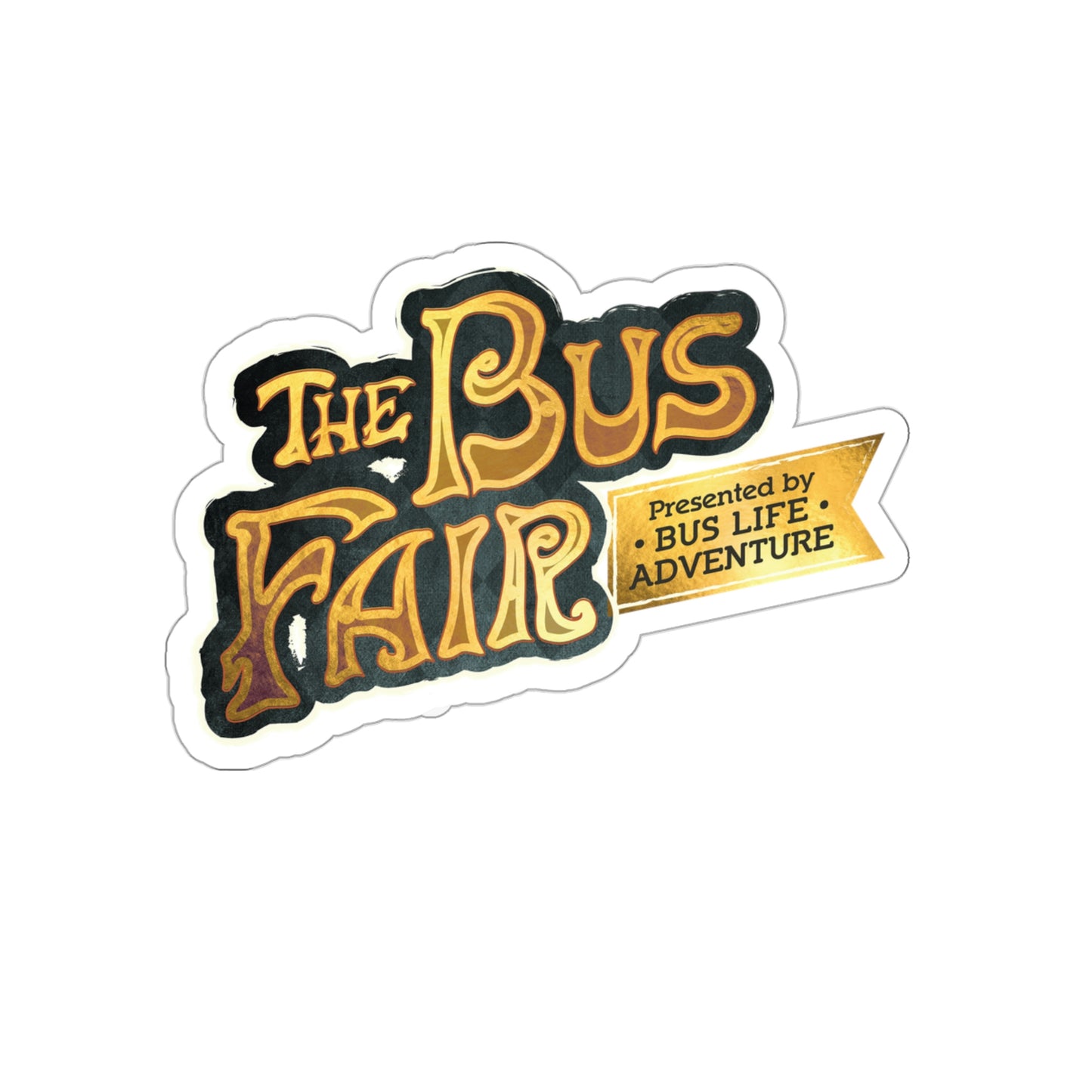 The Bus Fair Logo Die-Cut Sticker