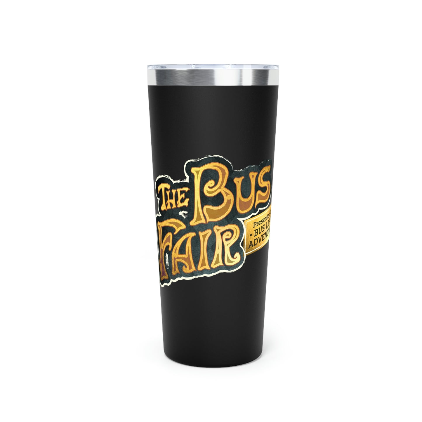 The Bus Fair Logo Copper Vacuum Insulated Tumbler, 22oz