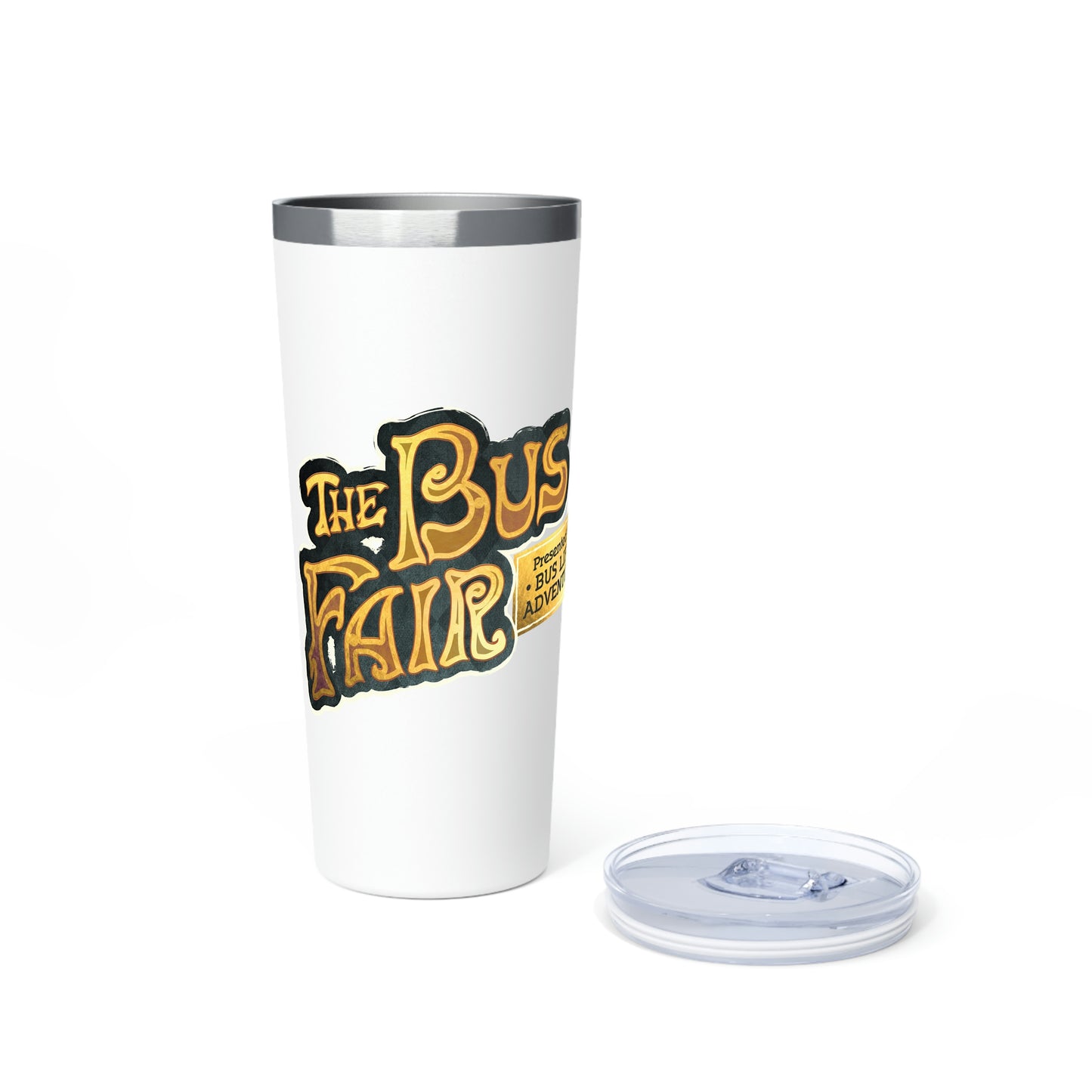 The Bus Fair Logo Copper Vacuum Insulated Tumbler, 22oz