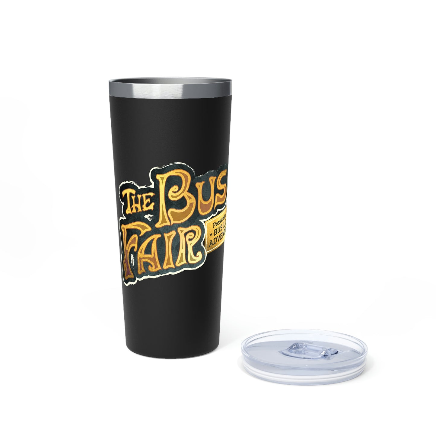 The Bus Fair Logo Copper Vacuum Insulated Tumbler, 22oz