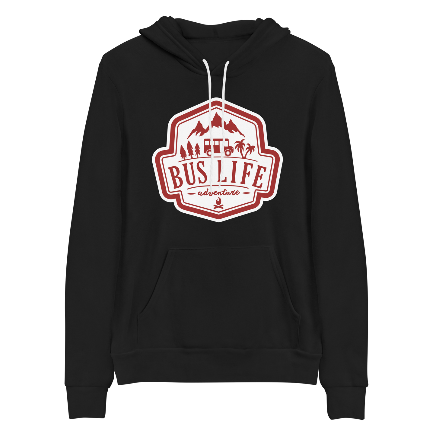 Bus Life Adventure Logo - Unisex hoodie