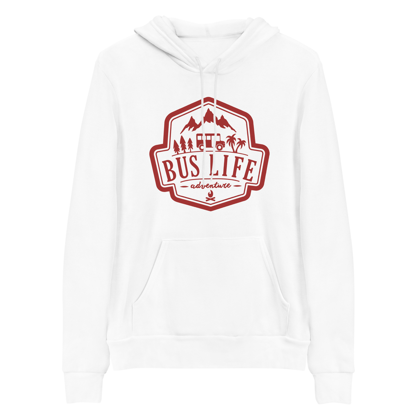 Bus Life Adventure Logo - Unisex hoodie